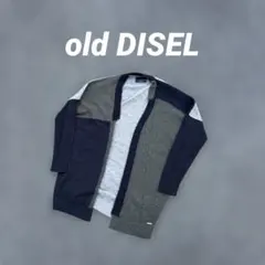 y2k パッチワーク 変則デザイン 00s DIESEL カーディガンのサムネイル