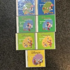 DWE ディズニー英語　Sing Along ! CD7枚セット　シングアロング