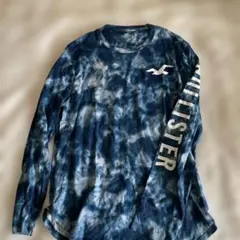 ホリスター ネイビータイダイ 長袖カットソー M