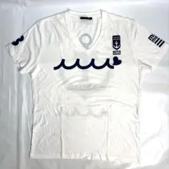MUTA MARINE ムータ マリン Vネック Tシャツ ホワイトのサムネイル