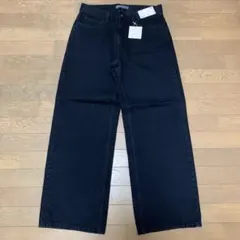 ユニクロ×JWアンダーソン.ワイドストレートカラージーンズ.68BLUE.32㌅