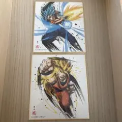 未使用】鳥山 明 複製サイン 複製原画 2点 ジャンプ流付録