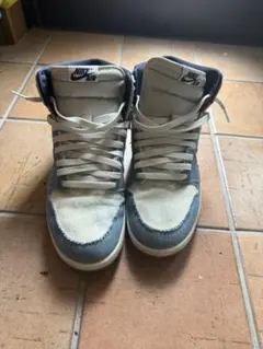 Nike Air Jordan 1 デニムハイカットスニーカー
