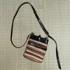 【Used】 unknown レザーショルダーポーチ