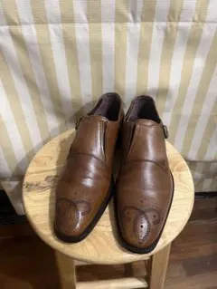 美品 Johnston & Murphyドレスシューズ ブラウンのサムネイル
