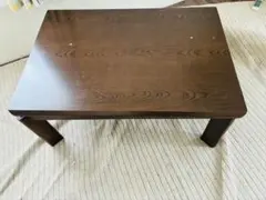 定価より50%引き！】天然木製 こたつ 駿河 アサヒ木工 105cm幅 継ぎ脚