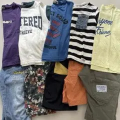 まとめ売り　男の子　夏服コーデ　5セット　130サイズ