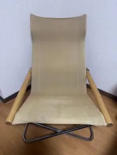 カーミットチェア レザー レッド アウトドア キャンプ 脚 ナット保護