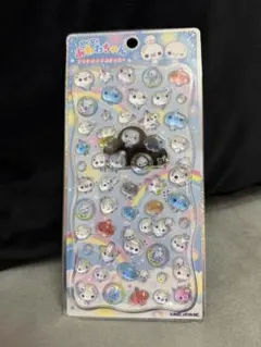 正規品　ぷくぷくあわわちゃん　プチドロステッカー