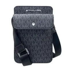 【新品未使用】MICHAEL KORS MKロゴ ミニショルダー 黒 即購入OK