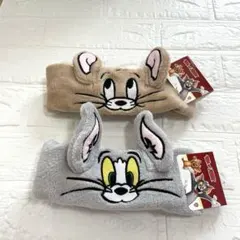 トムとジェリー 耳付きヘアバンド 2個セット