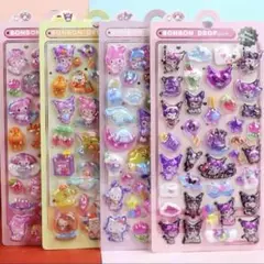 サンリオボンボンドロップシール　お得な4枚セット