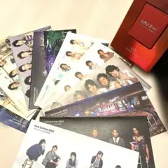 【嵐】銀テープ+ペンライト+ 10周年記念グッズ付き会報2009〜2011年