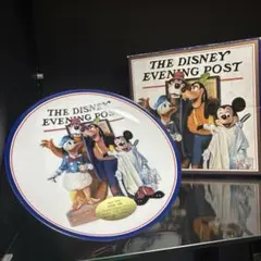 レトロ　ディズニー　チャールズ・ボイヤー　絵皿のサムネイル