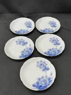 【USED美品】大倉陶園　OKURA 15cm 銘々皿　皿　プレート 5Pのサムネイル