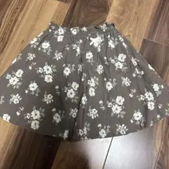 petit main フラワープリントスカート 120cm 美品