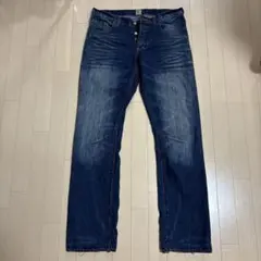 PRPS デニムパンツ　バラクーダ　ベッカム　ブラッドピット　ヒゲ　ハチノス