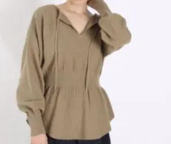 【即購入OK！】LOWRYSFARM ２ＷＡＹウエストリブプルオーバー