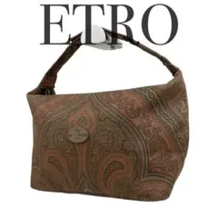 極美品 ETRO エトロ ワンショルダー　ペイズリー アクセサリーポーチ　手提げのサムネイル