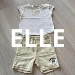 ELLE 80 Tシャツとショートパンツセット