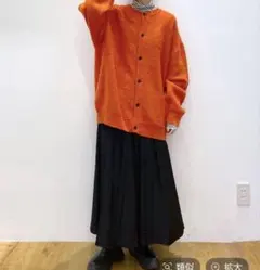 ローリーズファーム　オレンジニット