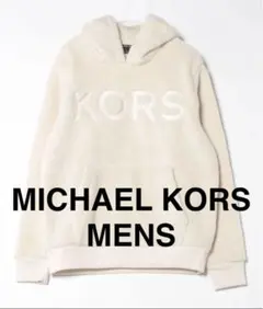 MICHAEL KORS メンズ エンボスロゴ シェルパ ジップアップ ブルゾン