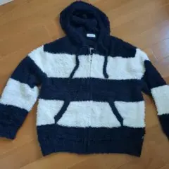 GELATO PIQUE ストライプ フード付きルームウェア