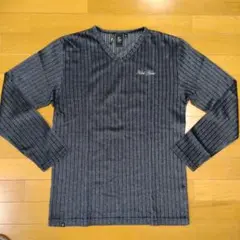 【極美品‼️】Karl Kani Vネック長袖カットソー XL ダークグレーのサムネイル