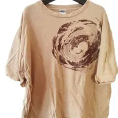 ♥大特価♥ ヴィンテージドラゴンデザインベージュ L Tシャツ ユニセックス
