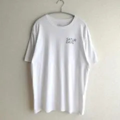 Saturdays NYC　ロゴプリント クルーネック 半袖Tシャツ