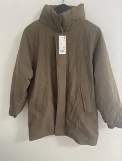 UNIQLO ユニクロ 防風パテッドコート ブラウン