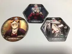 鬼滅の刃 ufotable cafe ノベルティコースター 童磨 3種セット