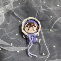 ぬい服　ほわぬい　被り物　ボンネット　8cm ぬいぐるみ