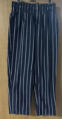 ストライプパンツ ワイドパンツ