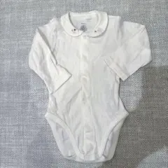 ホワイト 襟付きボディスーツ 6m(67cm)