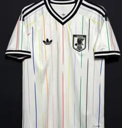 サッカー日本代表 ユニフォーム 新品未使用カラフルデザイン 白 M-127