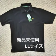 マスターズ ポロシャツ LLサイズ UV90 半袖 メンズ ゴルフ トップス 黒のサムネイル