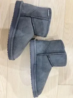BEARPAW グレー ムートンブーツ