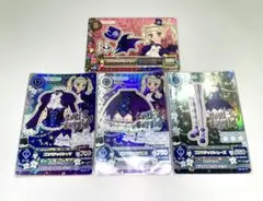 アイカツ 藤堂ユリカ ゴスマジックコーデ4枚セット