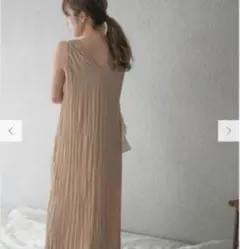 ノースリーブロングワンピース フリーサイズ