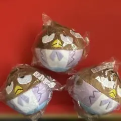 はぴだんぶい くじ バッドばつ丸 マスコット 3点セット