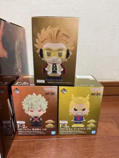 ヒロアカ　一番くじ　紡がれる想い　F賞　SOFVICちゅ　3点セット