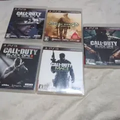 コールオブデューティシリーズ　ps3 5本セット まとめて