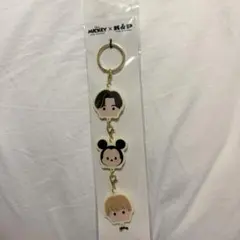 ディズニー ミッキー キンプリ King & Prince 連結キーホルダー