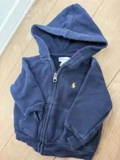Ralph Lauren フード付きパーカー 12M ネイビー