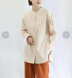 select MOCA 2021 AW ブロードフライヨークタックブラウスのサムネイル