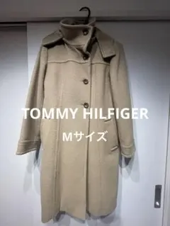 トミーヒルフィガー フード付きコート Mサイズ ベージュ