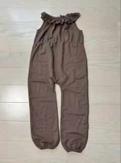 ZARA ブラウンオーバーオール サロペット4-5歳　110㎝