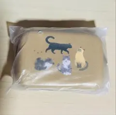 KALDI 猫イラスト・ガジェットケース