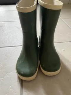 BERGSTEIN 緑色 長靴　17センチ